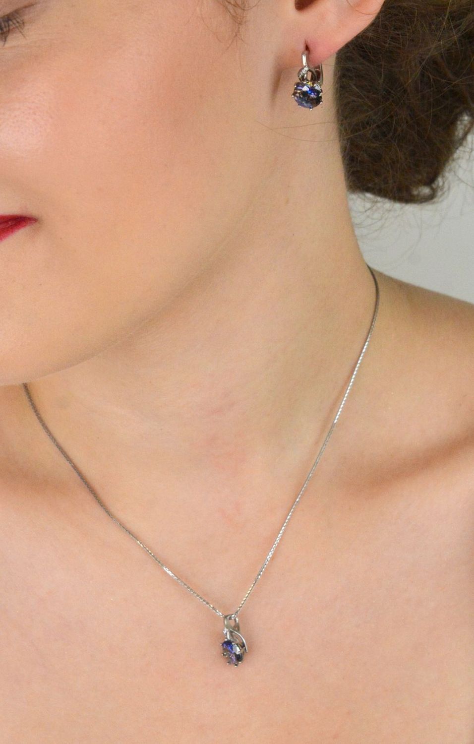 srebrny łańcuszek lisi ogon, łańcuszek srebrny 925, łańcuszek 45 cm srebro, splot lisi ogon srebro, łańcuszek pod zawieszki (2).jpg